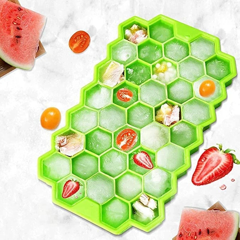 Honeycomb Silicone Ice Tray - Home & Kitchen