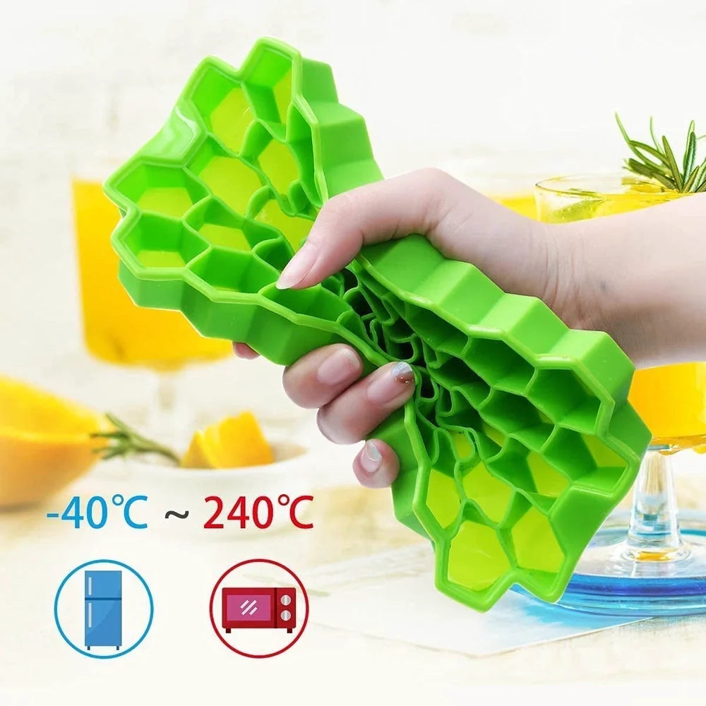 Honeycomb Silicone Ice Tray - Home & Kitchen