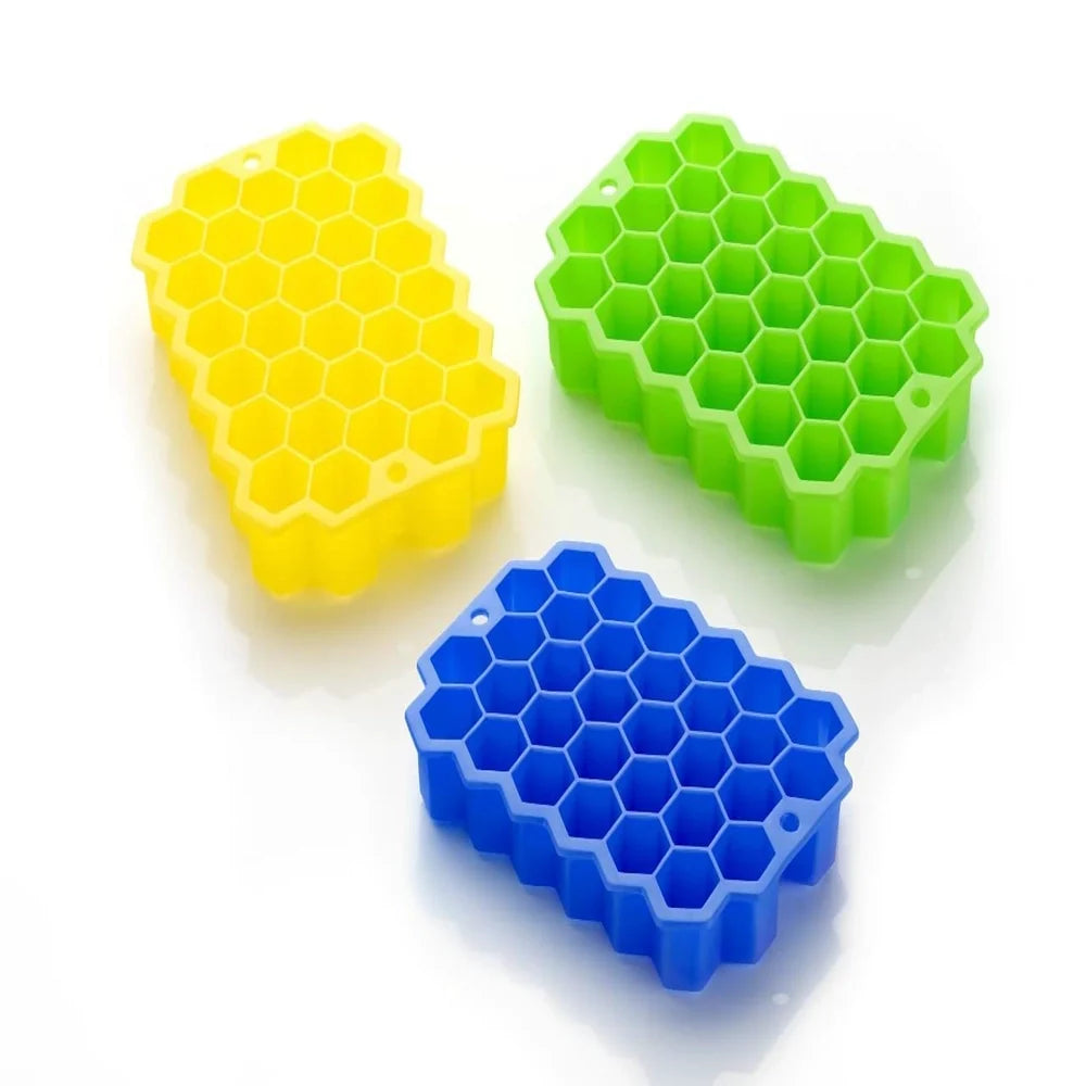Honeycomb Silicone Ice Tray - Home & Kitchen