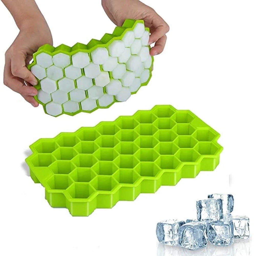 Honeycomb Silicone Ice Tray - Home & Kitchen