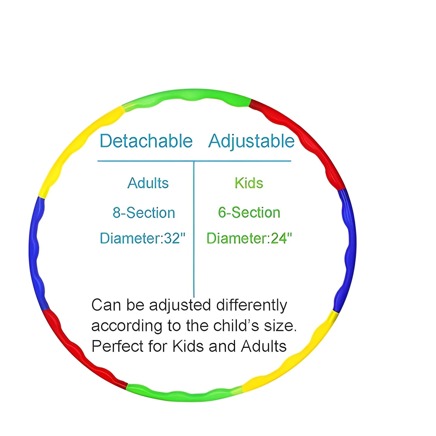 Best hoops hula interlocking exercise ring - 2025 | fast shipping