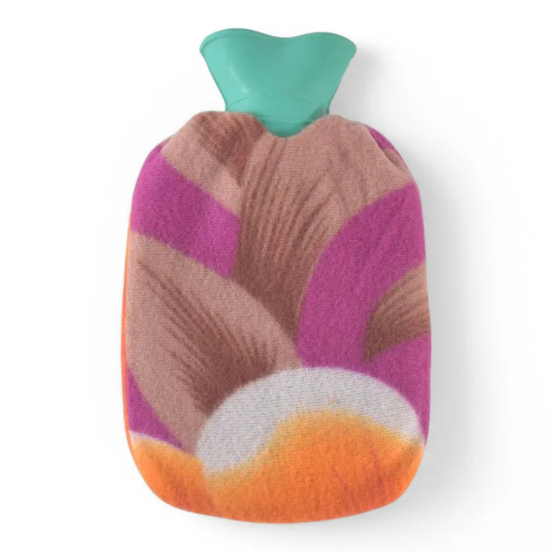 Hot Water Bottle Bag With Cover (1 Pc Mix Design Color 250 Ml Approx) - Health Care