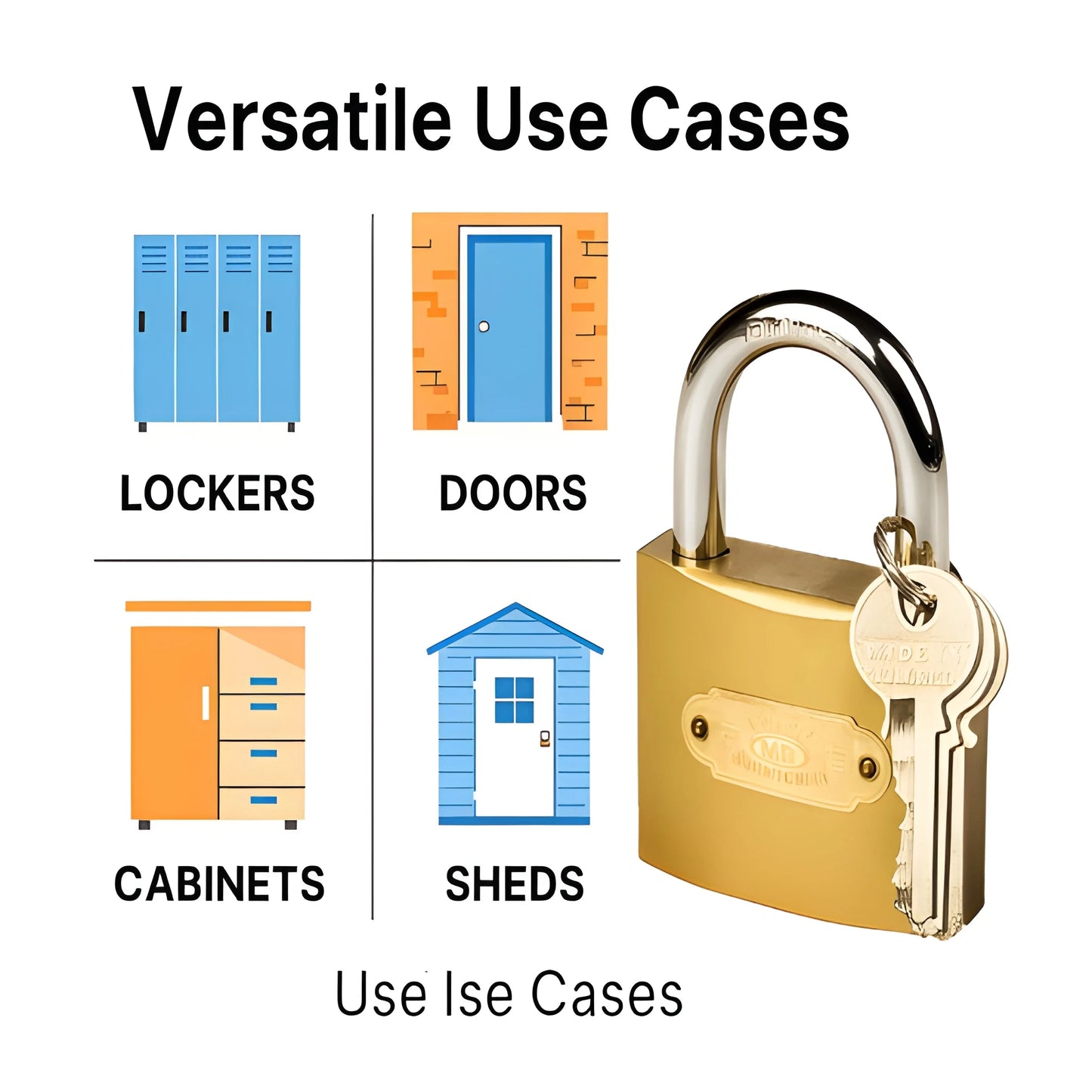 Best cut-resistant brass padlock - 2025 | fast shipping