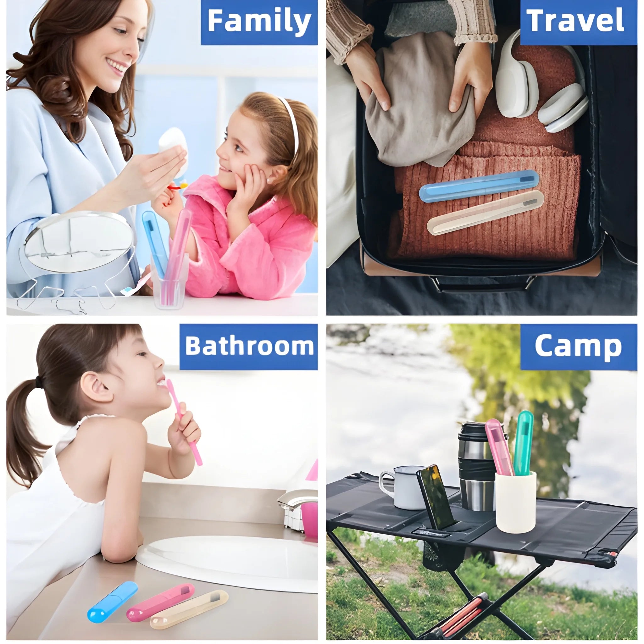 Hygienic Travel Toothbrush Case - Home Improvement