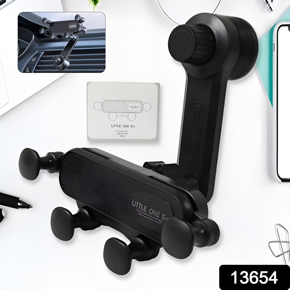 Rotating phone vent mount