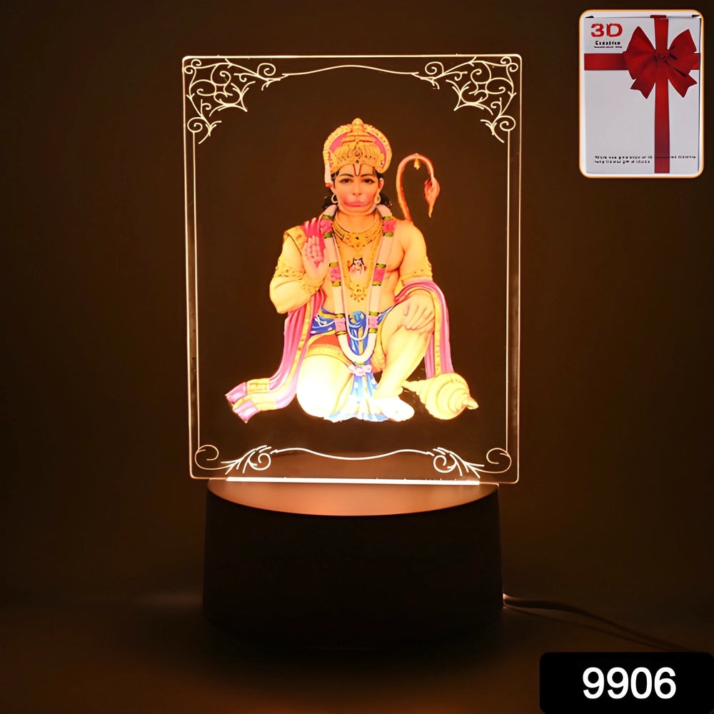 Best 3d lord hanuman led lamp - night lights & ambient lighting | 2025 | fast shipping