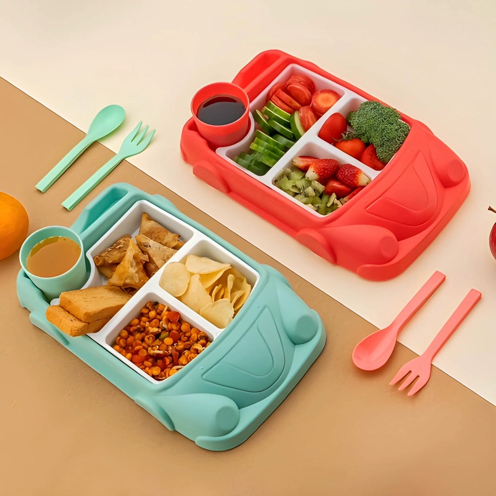 Best car-shaped suction baby plate - chopsticks | 2025 | fast shipping