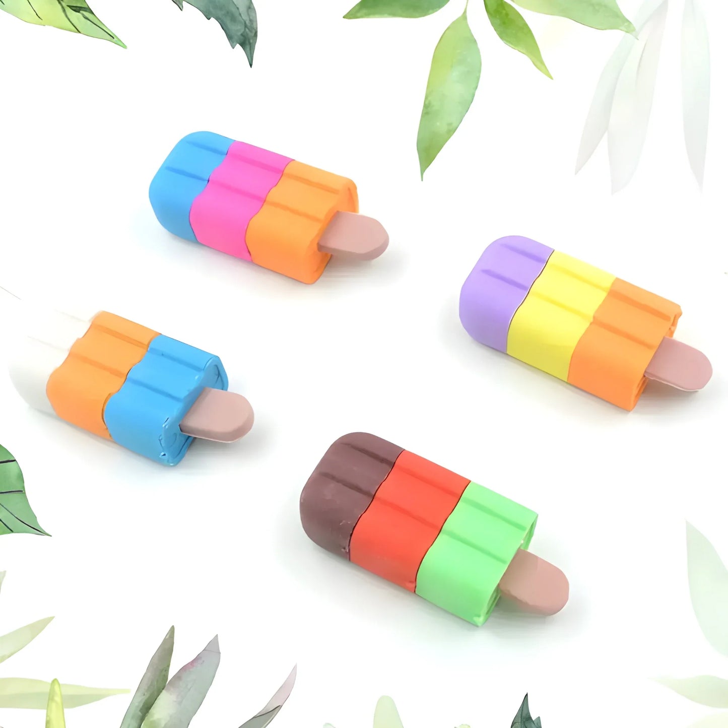 Ice Cream Shaped Erasers - Stationery