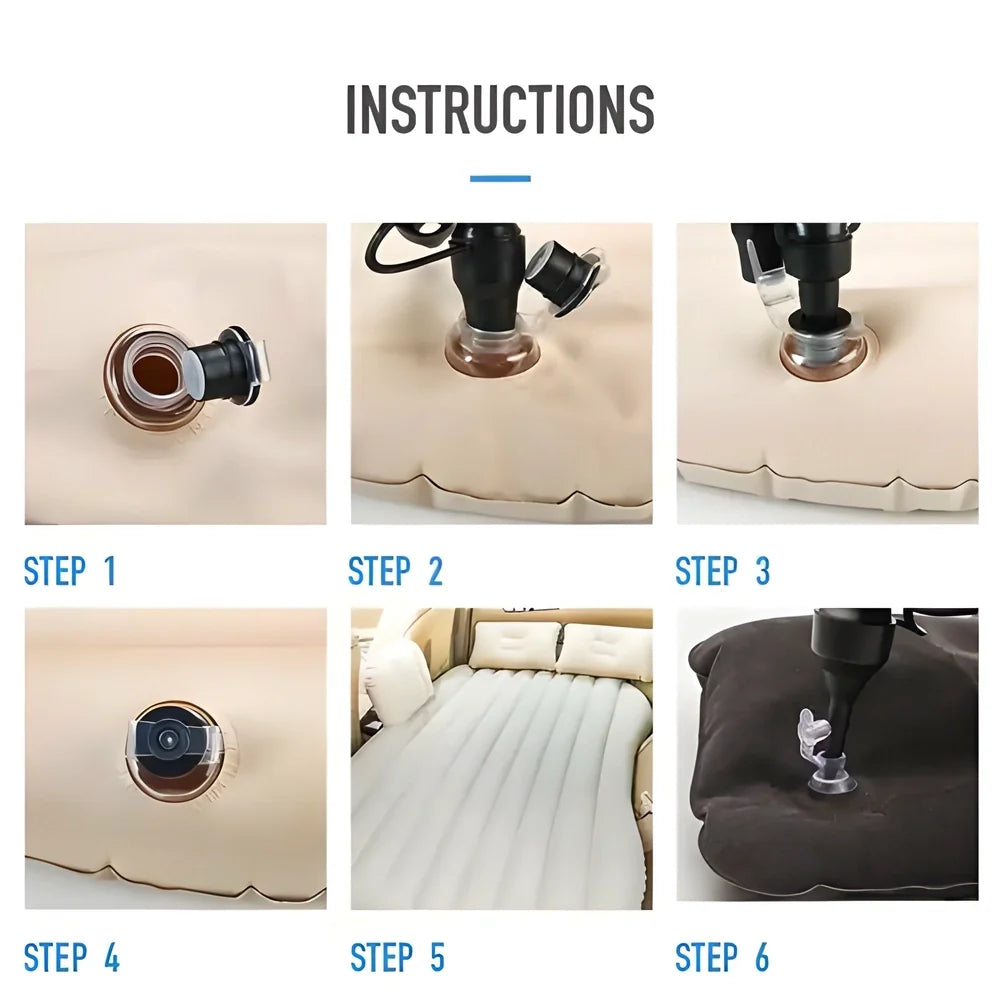 Best inflatable car backseat bed - air mattresses | 2025 | fast shipping