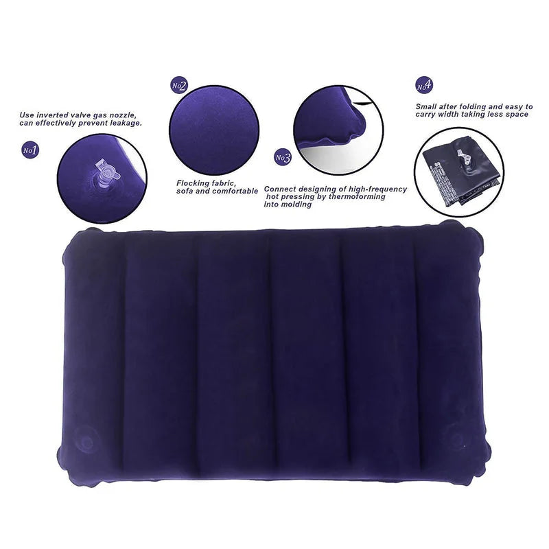 Best inflatable velvet travel pillow - pillows | 2025 | fast shipping