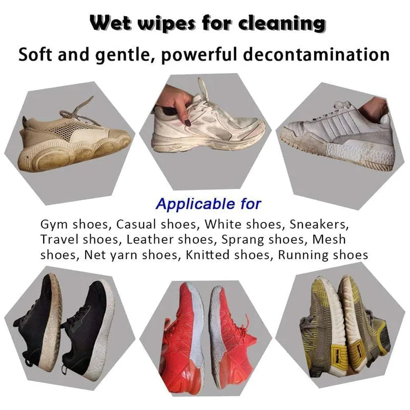 Instant Shoe Cleaning Wipes - Home Improvement