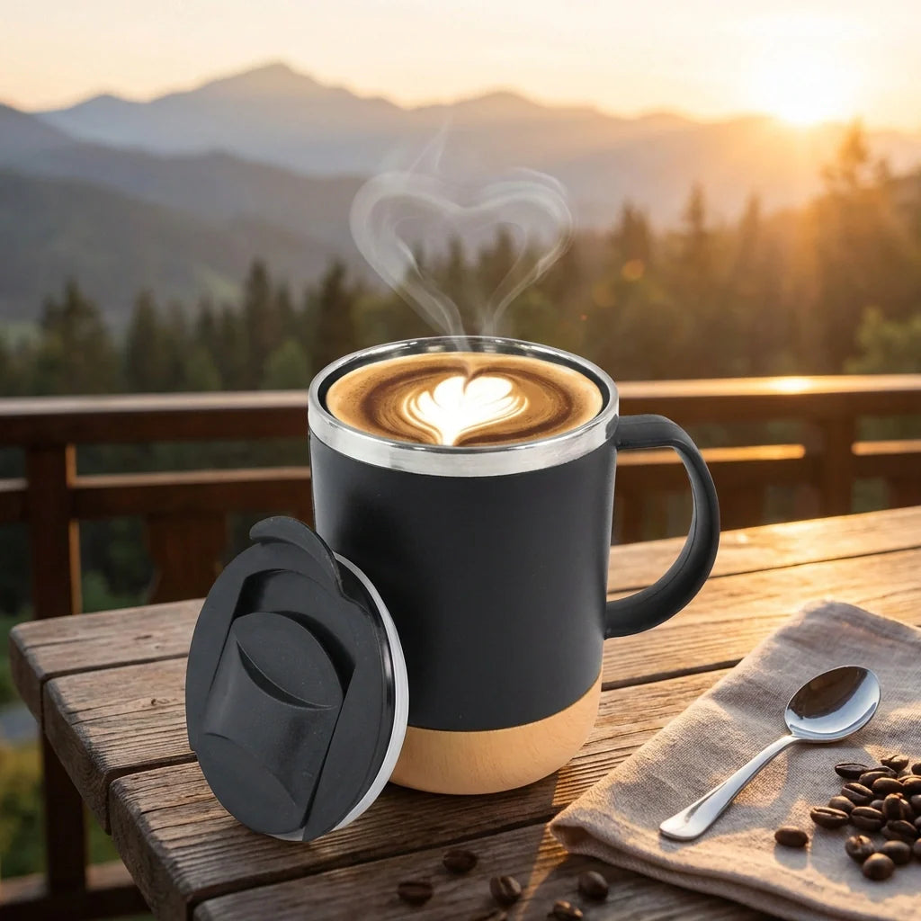 Best insulated coffee mug with lid 450ml - thermoses | 2026 | fast shipping