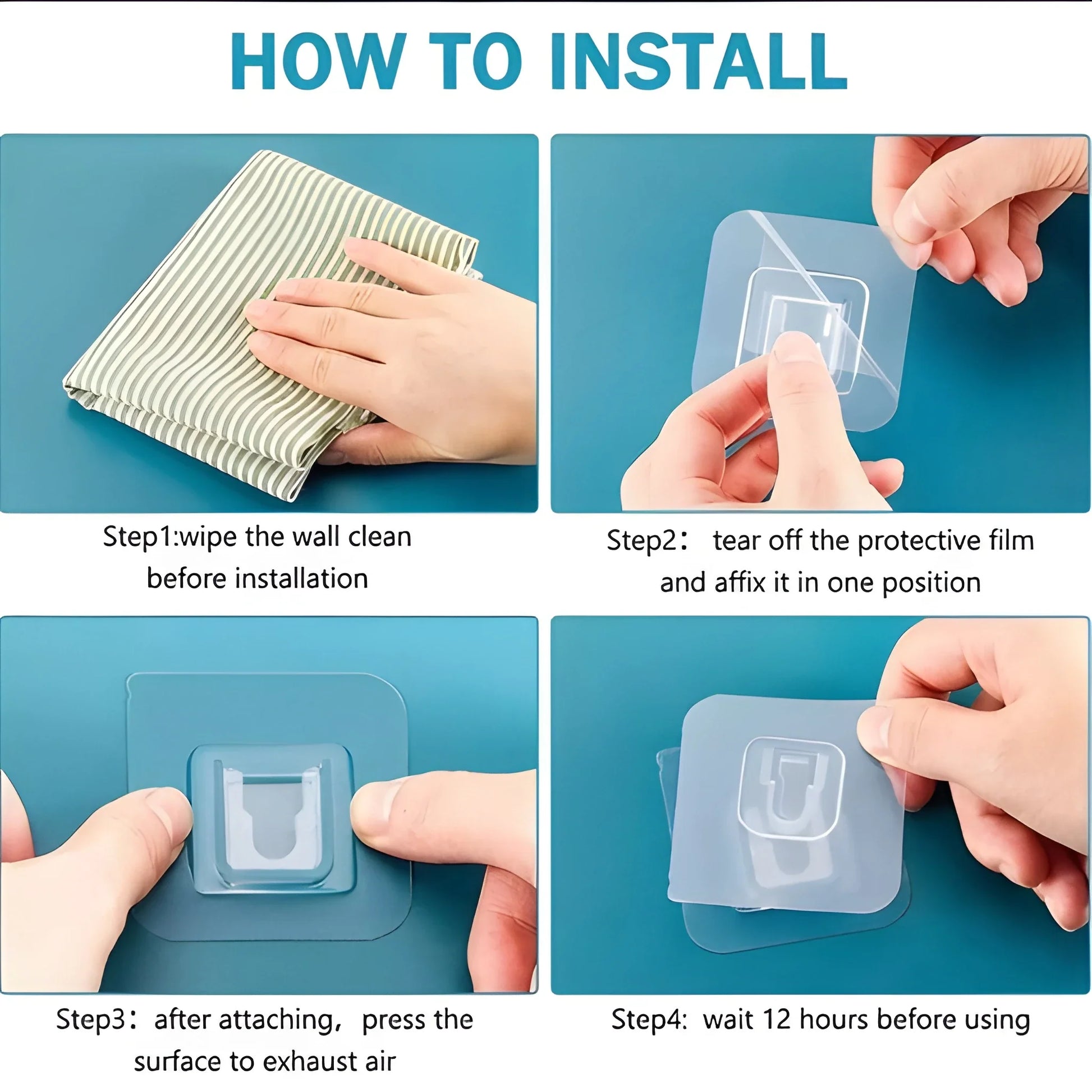 Invisible Adhesive Stickers - Home Improvement
