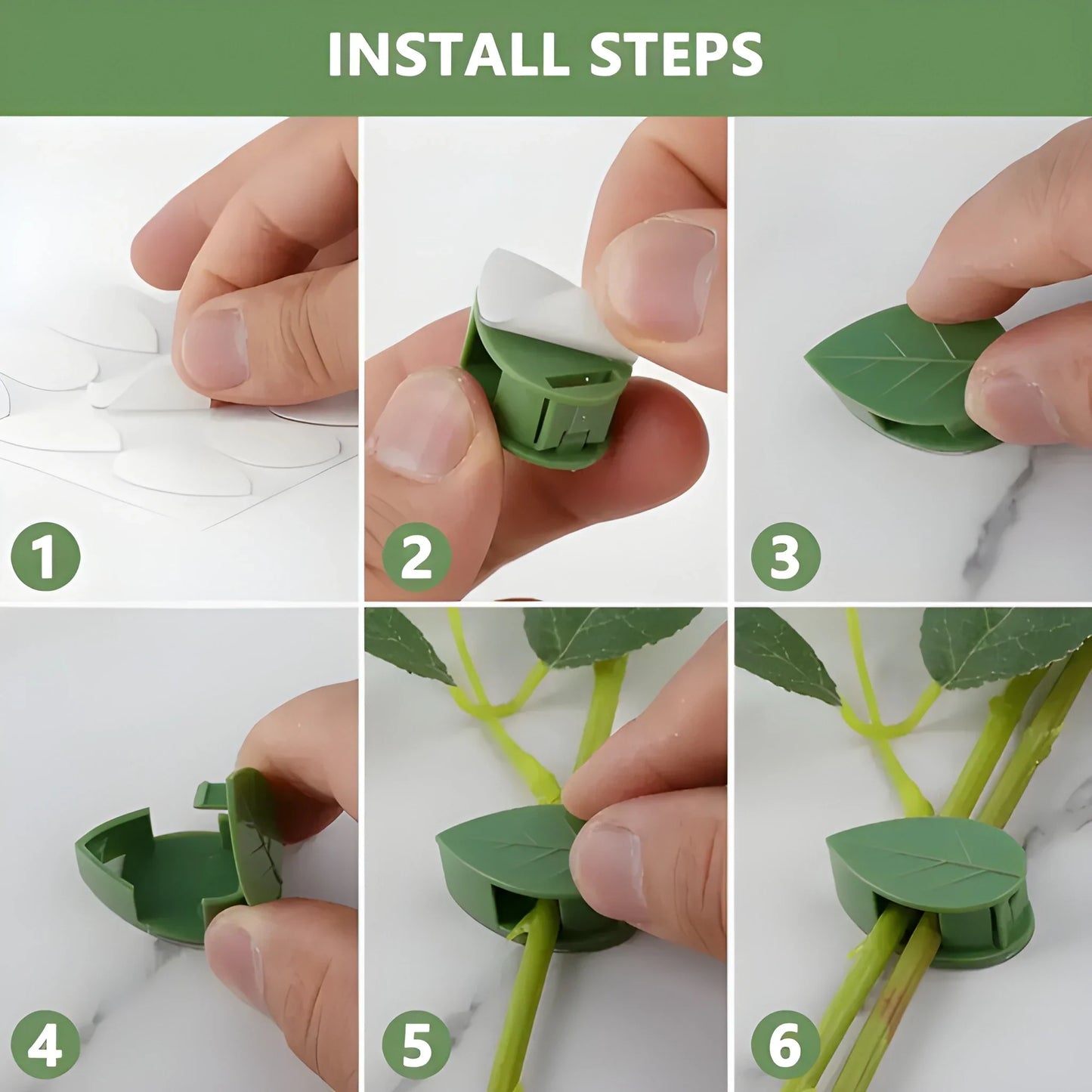 Invisible Plant Support Clips - Garden & Outdoors