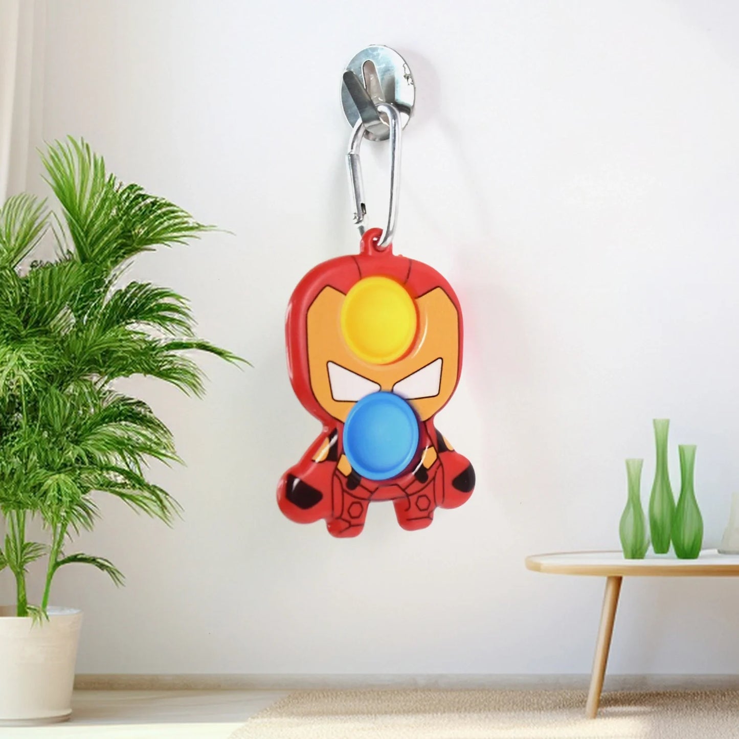 Best iron man pop it keychain – 1 pc - keychains | 2025 | fast shipping