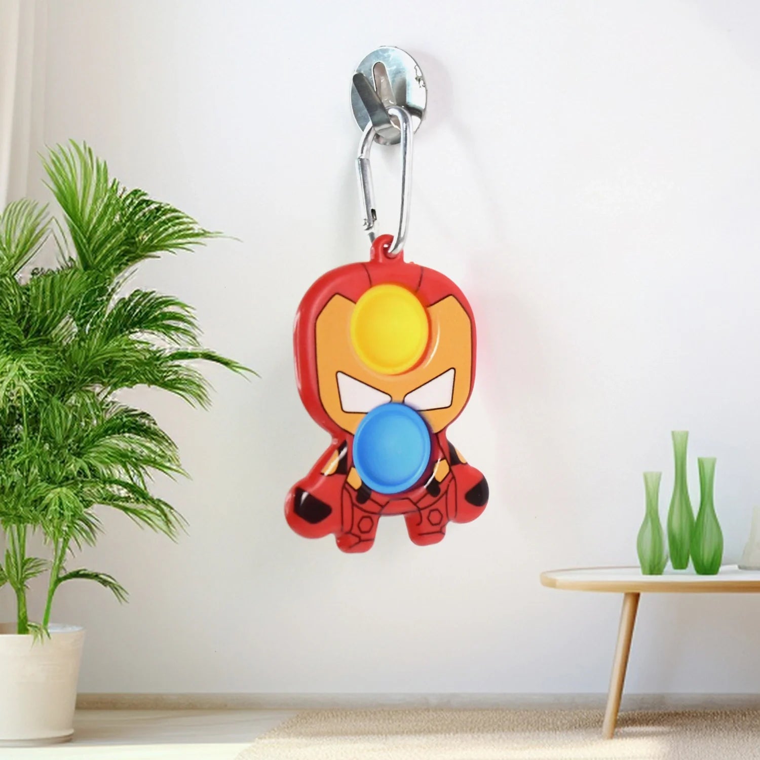 Best iron man pop it keychain – 1 pc - keychains | 2025 | fast shipping