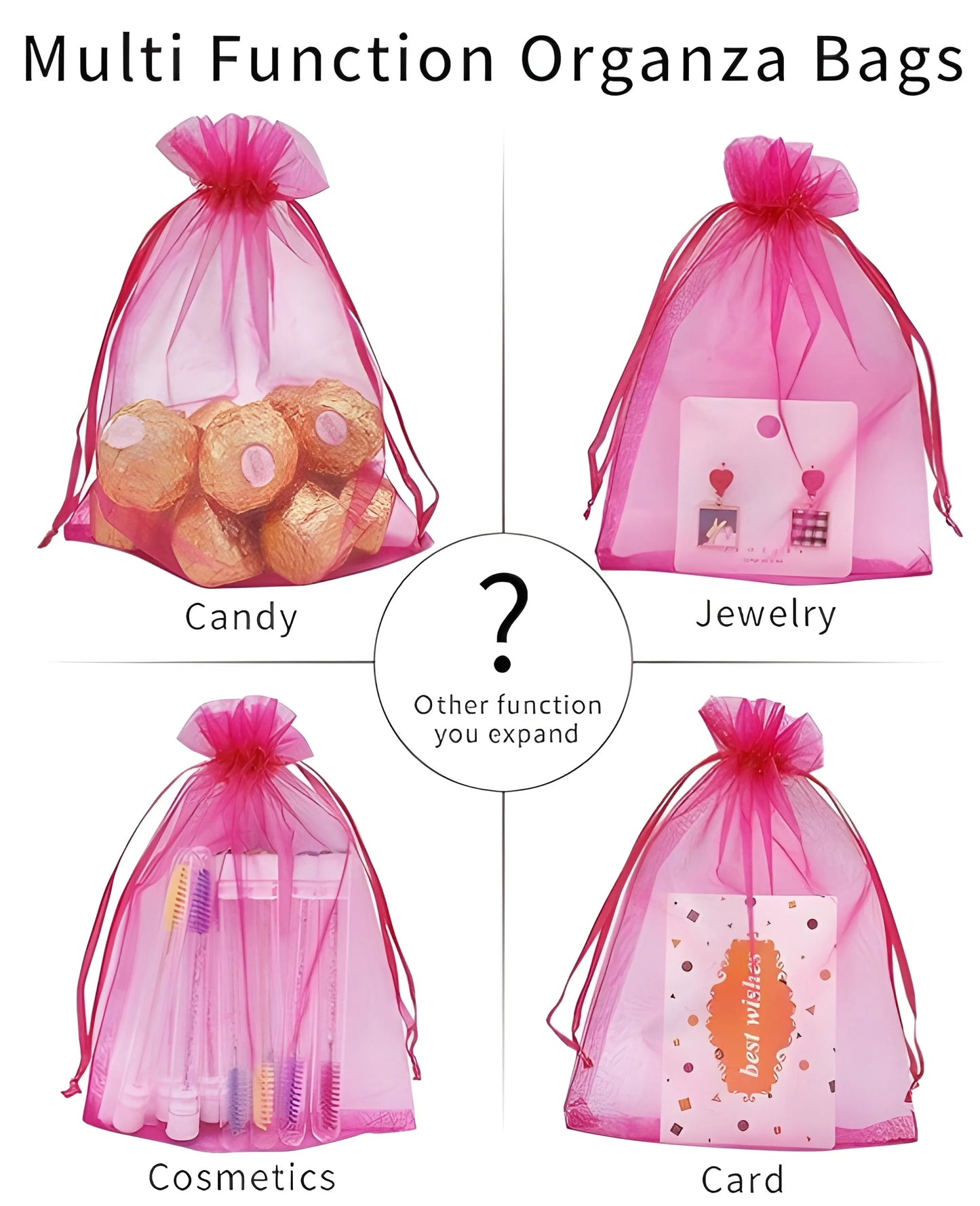 Best organza gift bags small mesh - arts & entertainment | 2025 | fast shipping