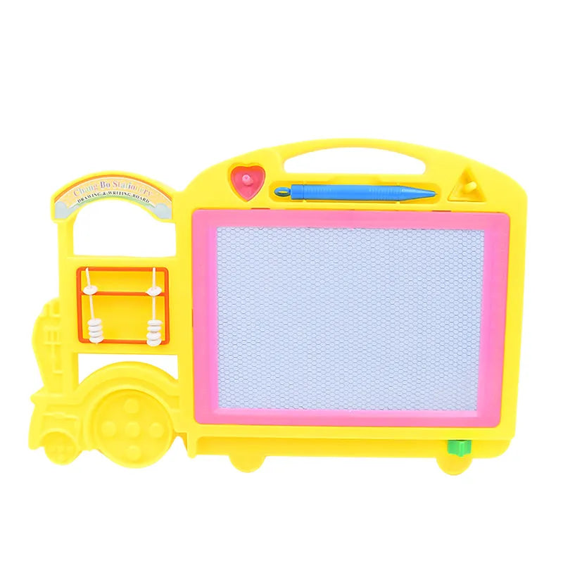 Best bus shape writing slate (32 x21 cm) - toy drawing tablets | 2025 | fast shipping