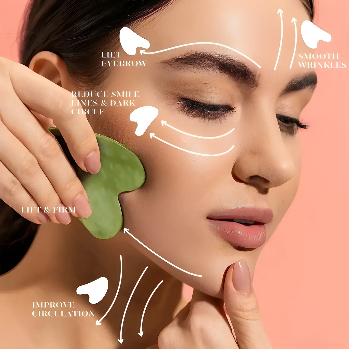 Jade Roller & Gua Sha Set - Health Personal Care