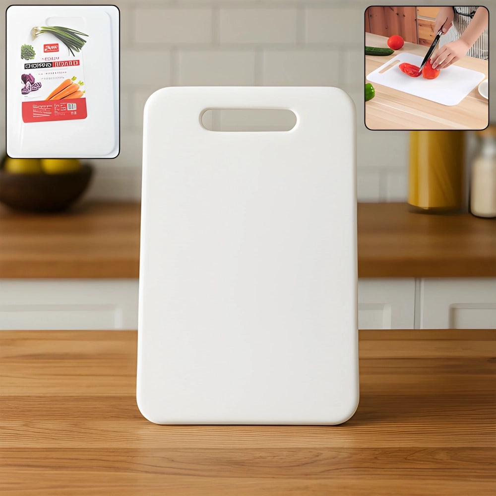 Durable plastic chopping board