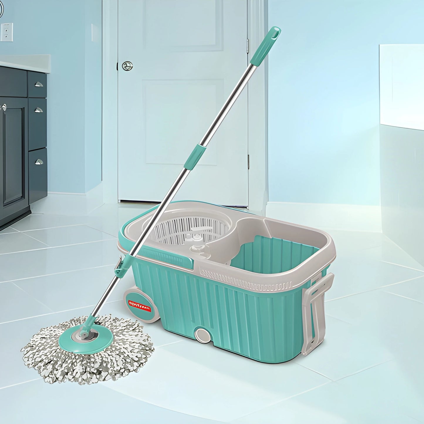 Best 360° spin mop with wheels - mops | 2025 | fast shipping