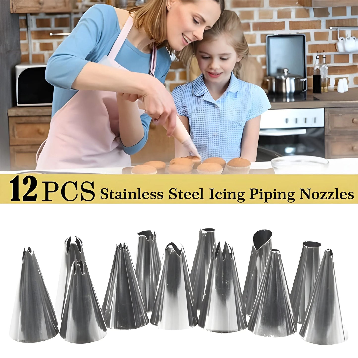 Best cake decorating stainless steel nozzle - 2025 | fast shipping