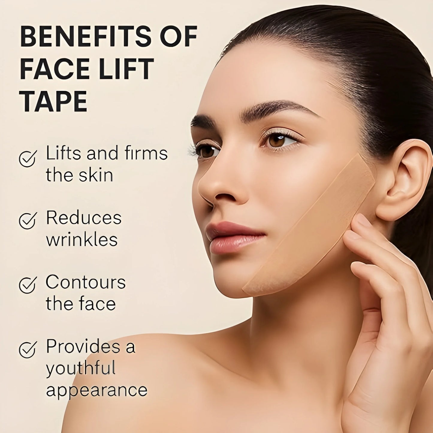 Best face lifting myofascial tightening tape - health & beauty | 2025 | fast shipping