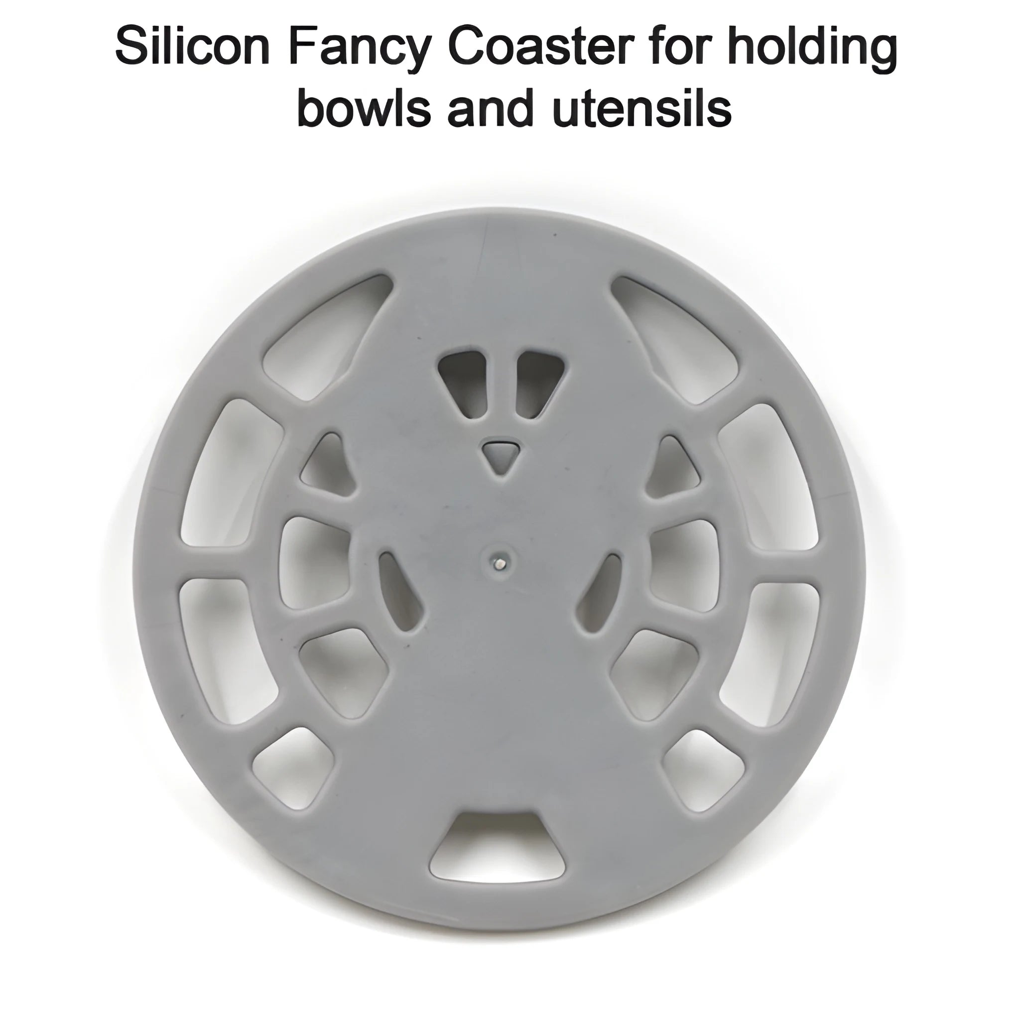 Non-slip silicone coaster