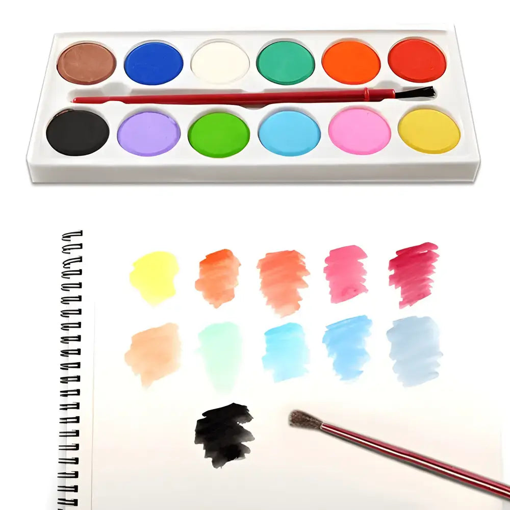 Kids’ Watercolor Painting Kit - Toys & Games