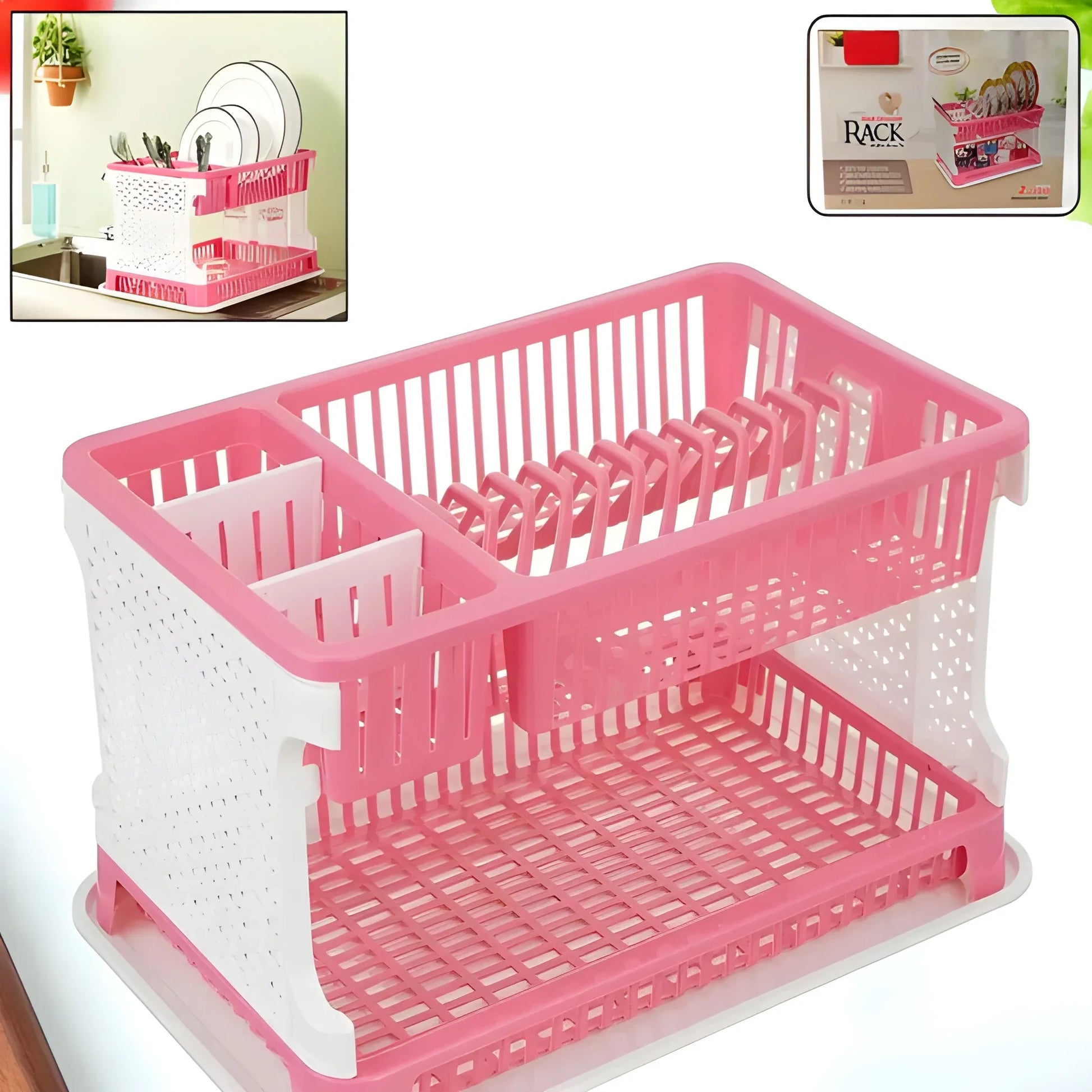 Best kitchen organizer rack with drain tray - strainers | 2025 | fast shipping