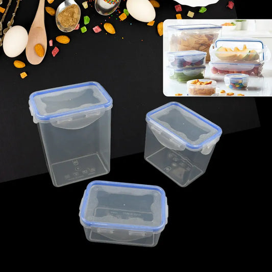 Best kitchen storage box (3 piece set) - food containers | 2025 | fast shipping