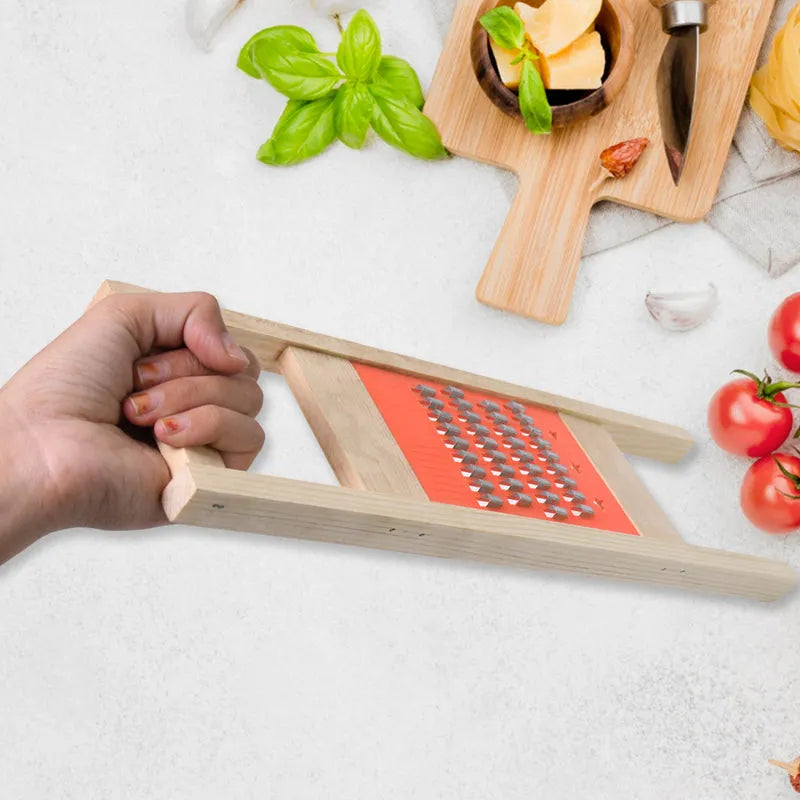 Wooden Cucumber Vegetable Shredder Cutter Grater Slicer - Home & Kitchen