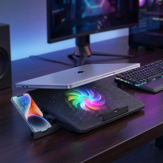 Best laptop cooling pad with led fans - computer risers & stands | 2026 | fast shipping