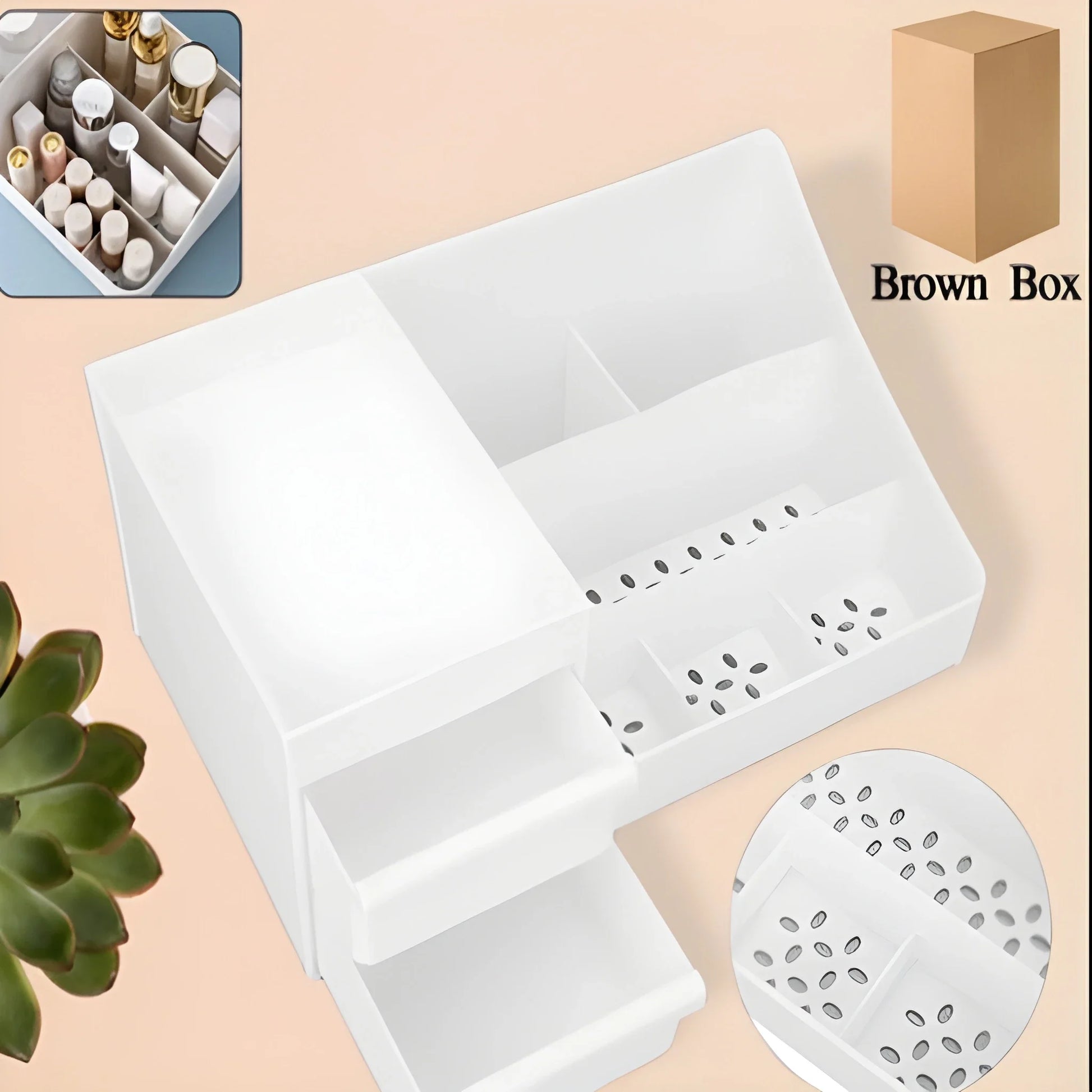 Best large cosmetic organizer box - household storage caddies | 2025 | fast shipping