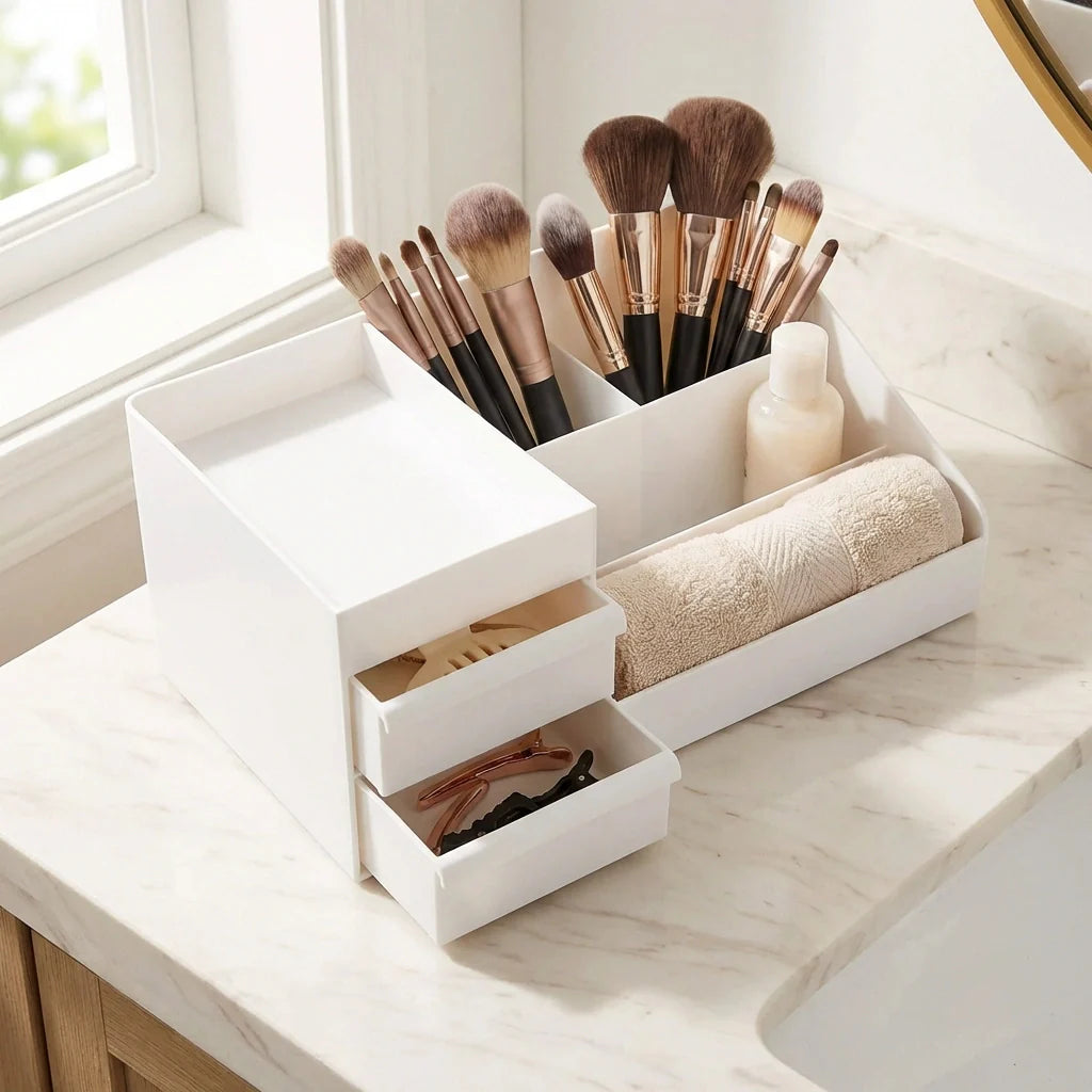 Best large cosmetic organizer box - household storage caddies | 2026 | fast shipping
