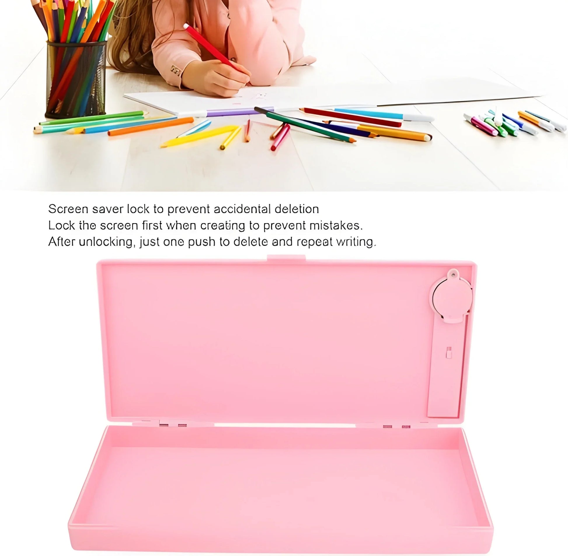 Best lcd drawing pen case blue colour - office supplies | 2025 | fast shipping