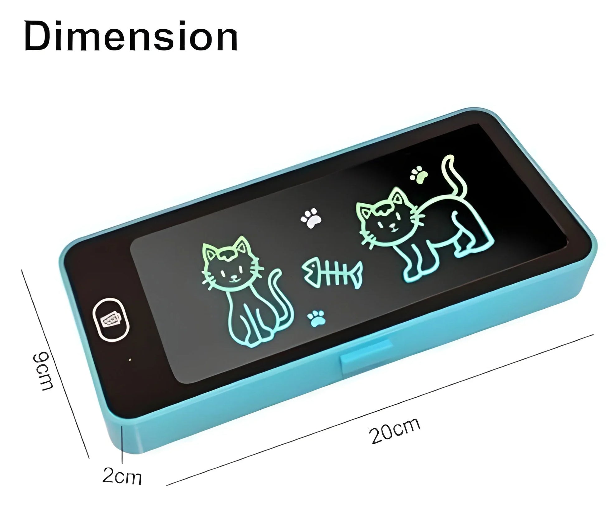 Best lcd drawing pen case blue colour - office supplies | 2025 | fast shipping