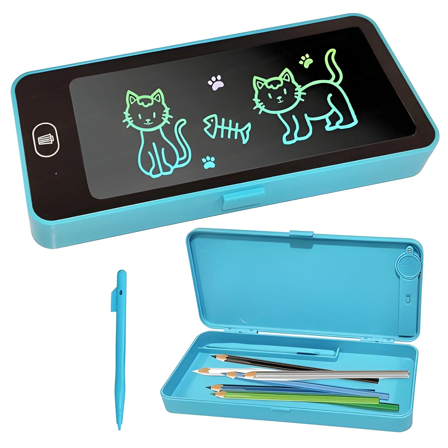 Best lcd drawing pen case blue colour - office supplies | 2025 | fast shipping