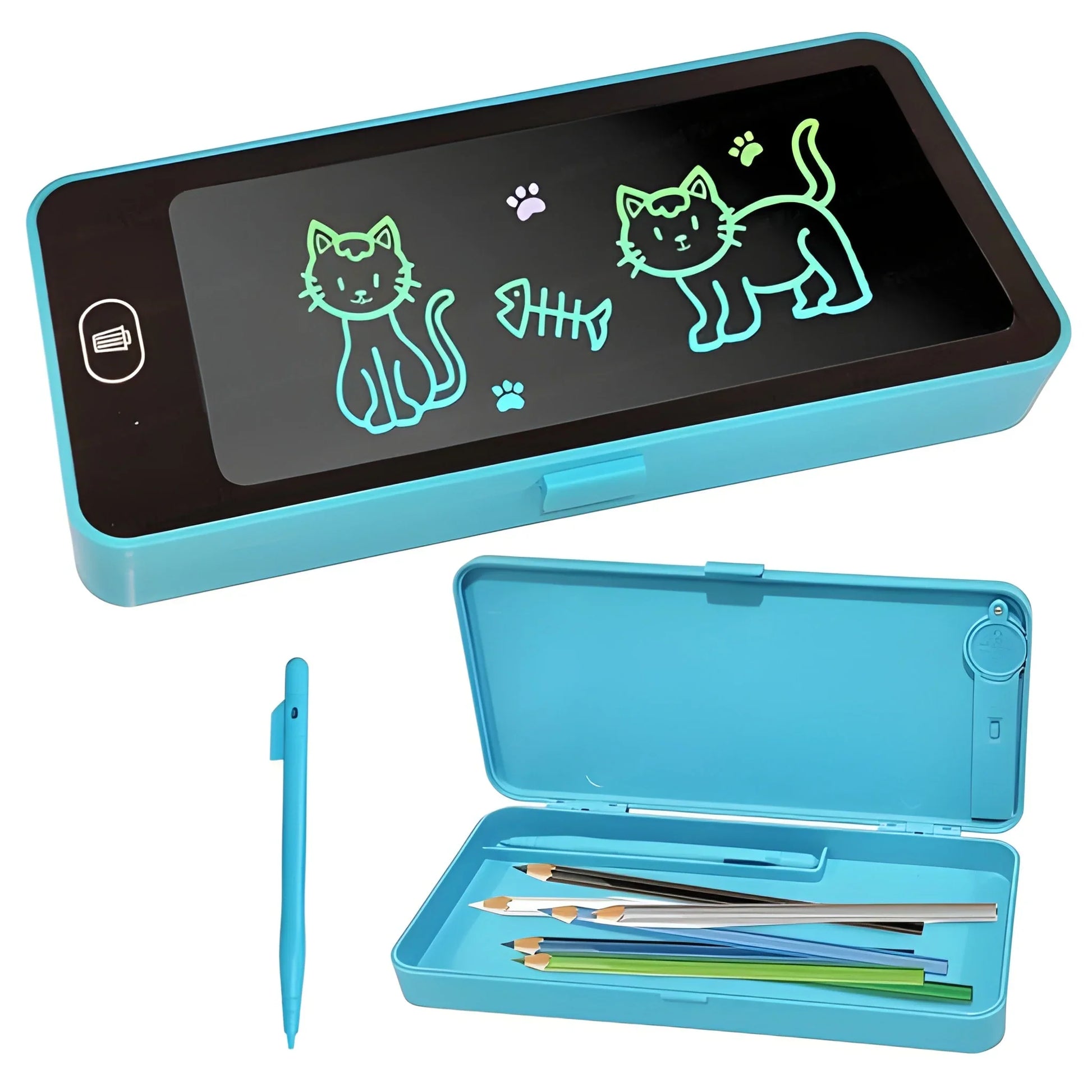 Best lcd drawing pen case blue colour - office supplies | 2025 | fast shipping