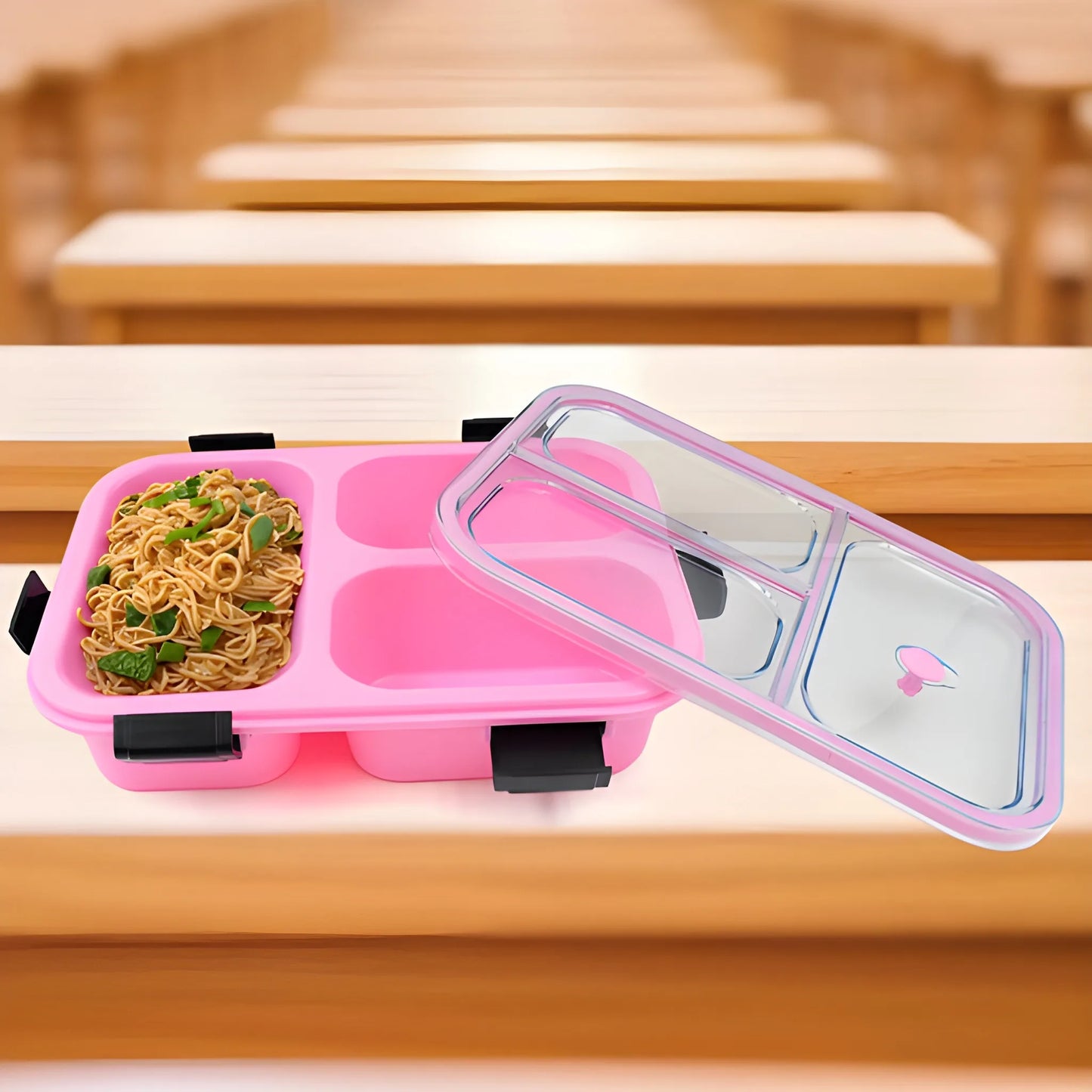 Best leak-proof 3-compartment lunch box - sets | 2025 | fast shipping