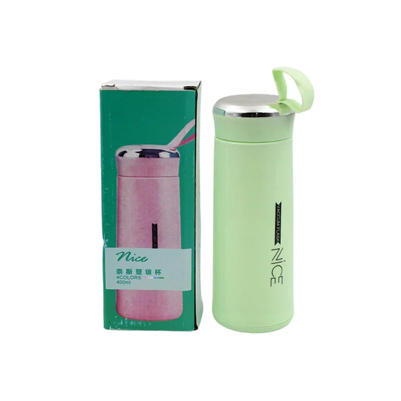 Leakproof Glass Water Bottle - Home & Kitchen