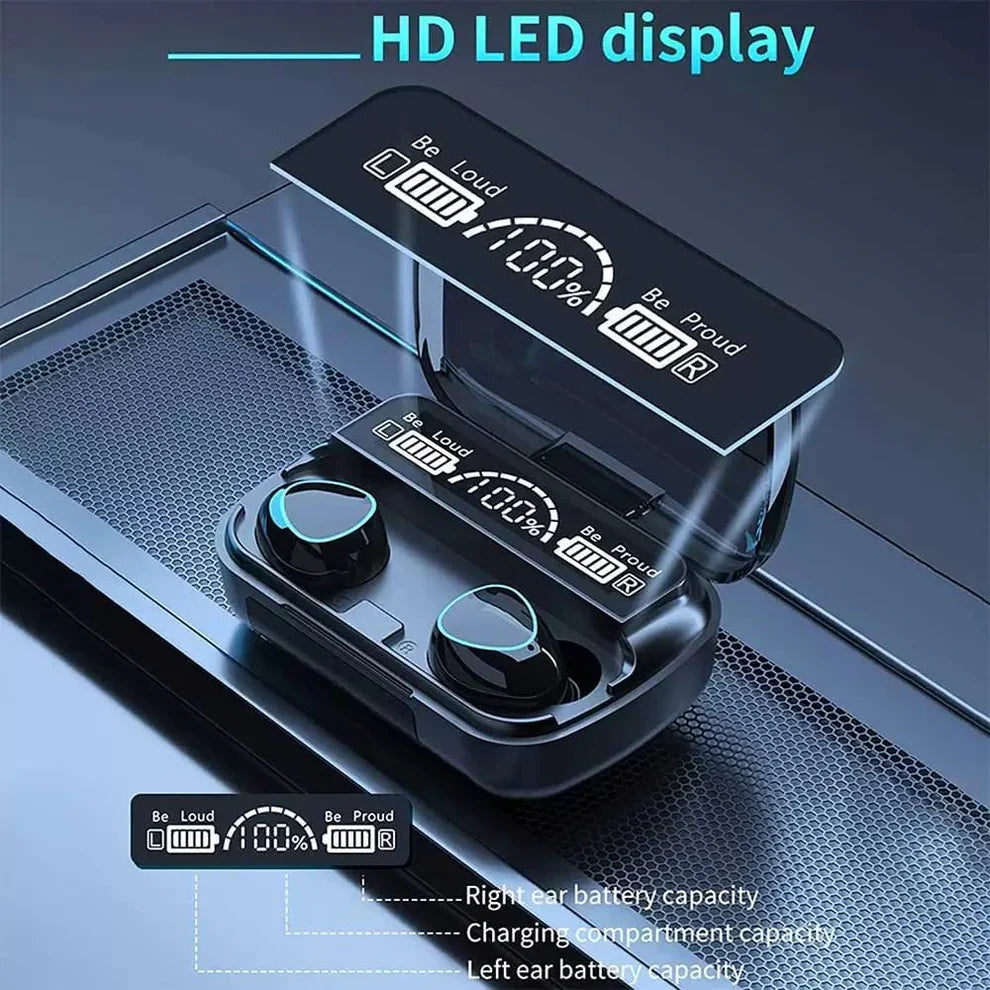 Best led display wireless earbuds - in-ear headphones | 2025 | fast shipping
