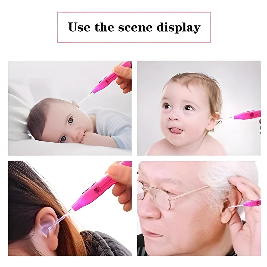 LED Ear Cleaner Kit with Light - Health & Personal Care