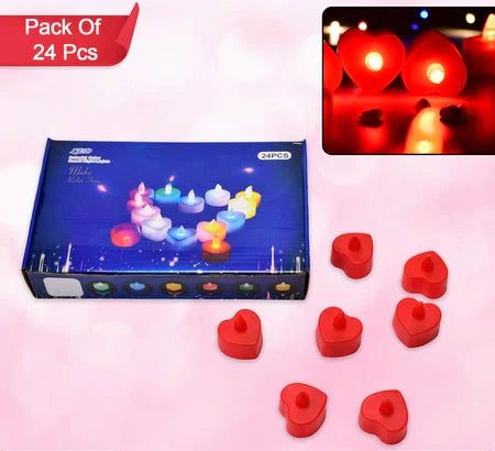 Best led heart shape tea lights - flameless candles | 2025 | fast shipping