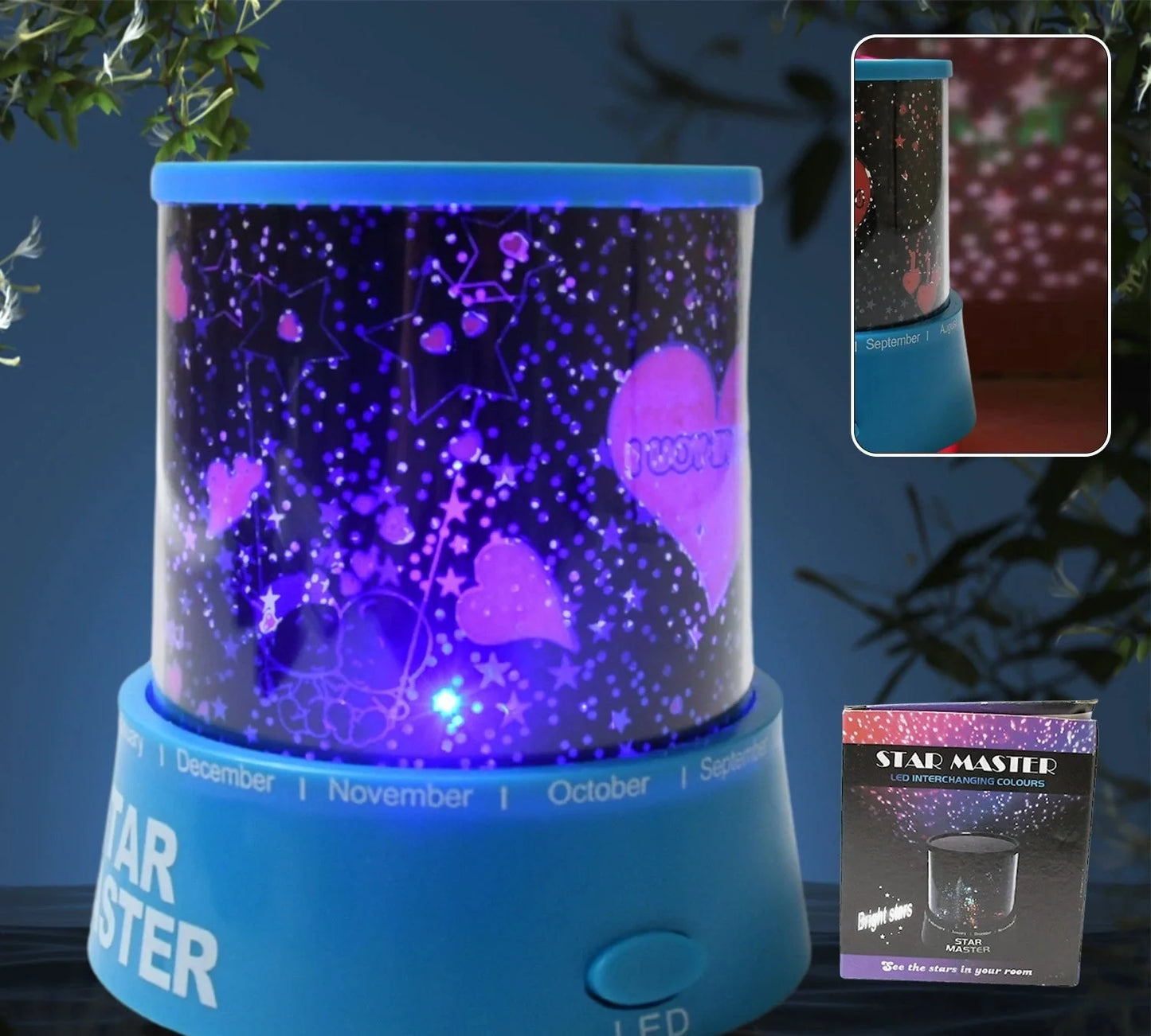 Best led projector night light - lights & ambient lighting | 2025 | fast shipping