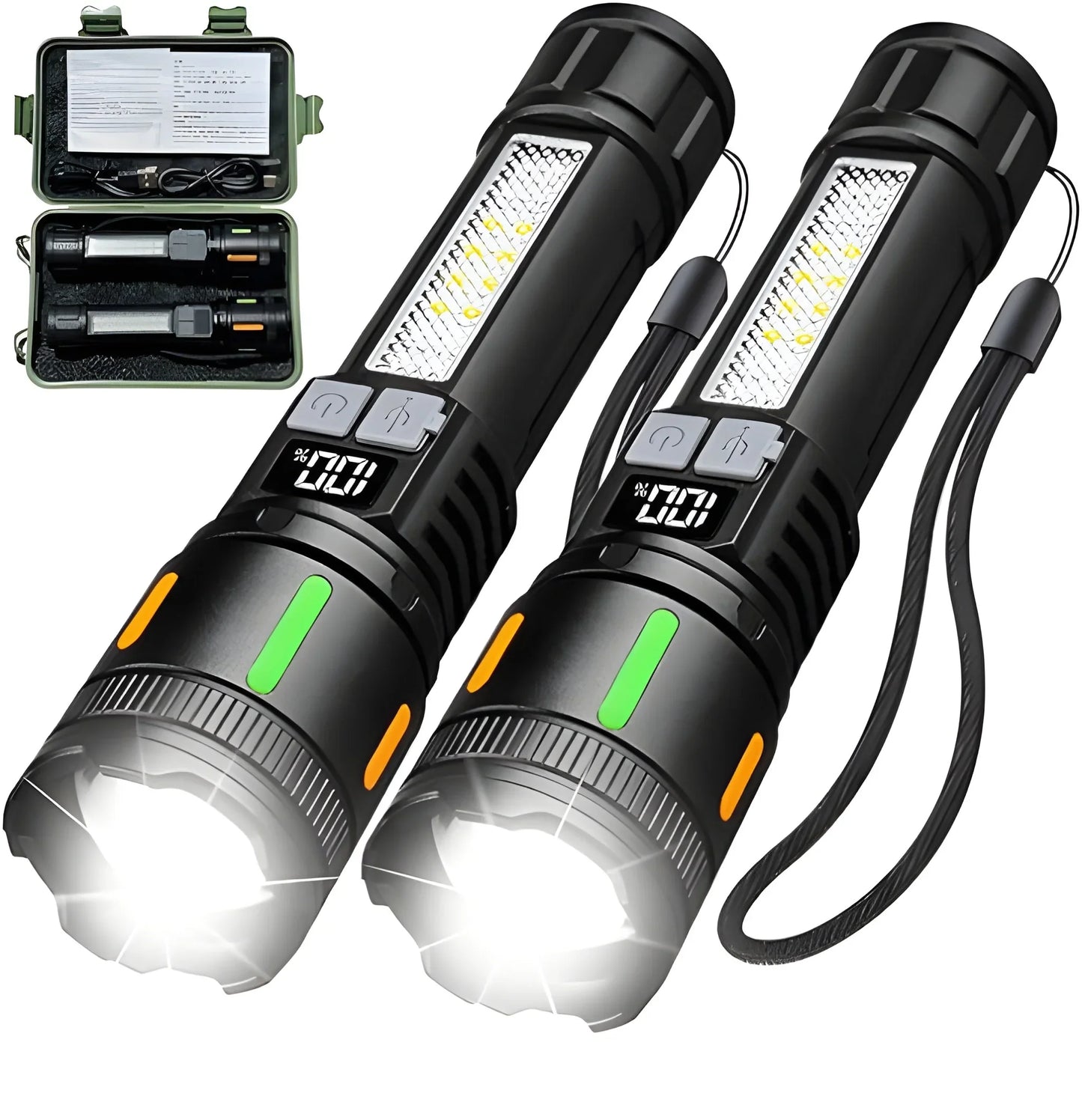 Best led torch high lumens fast charging flashlight - hardware | 2025 | shipping