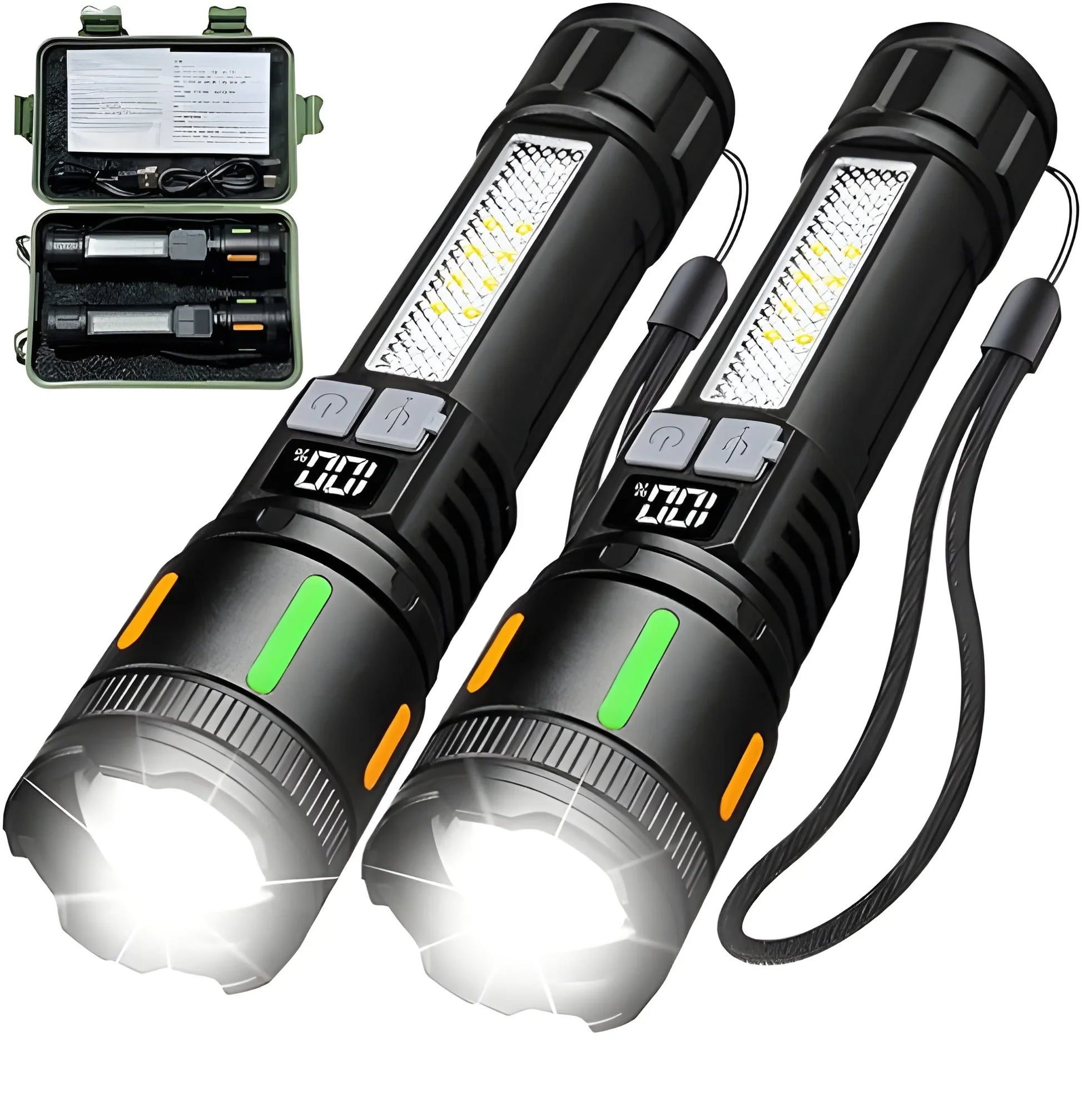 Best led torch high lumens fast charging flashlight - hardware | 2025 | shipping