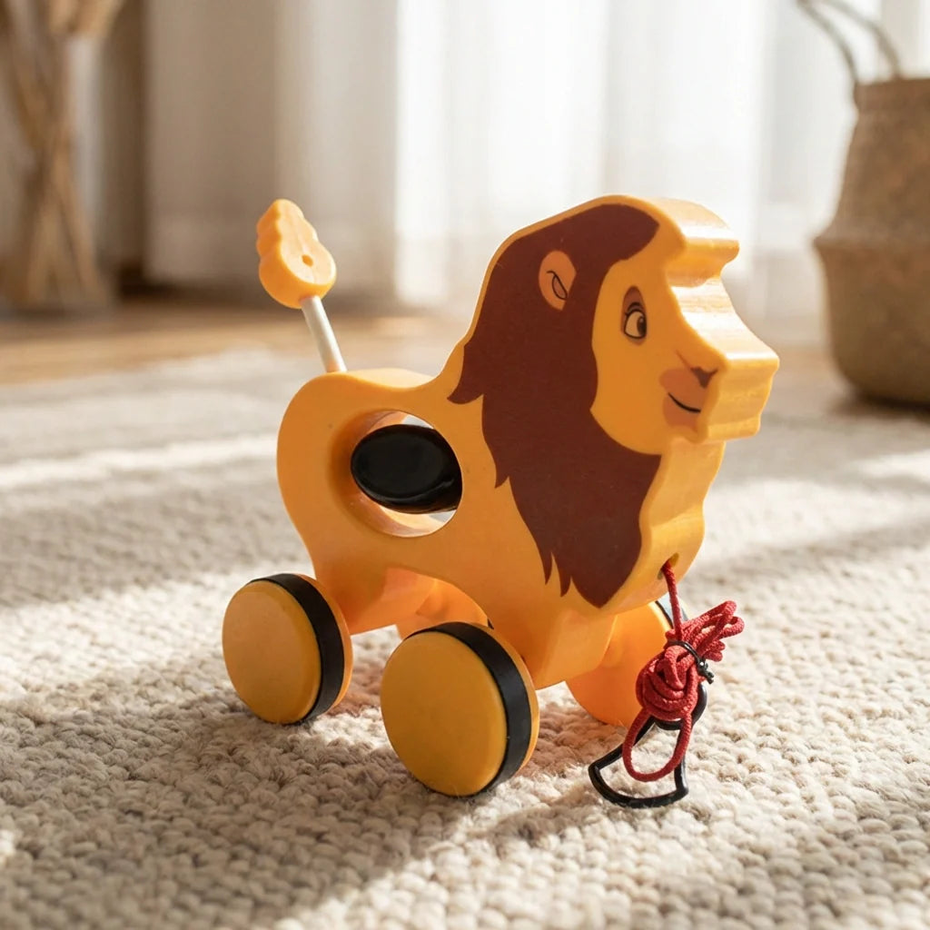 Best lion pull along toy - push & toys | 2026 | fast shipping