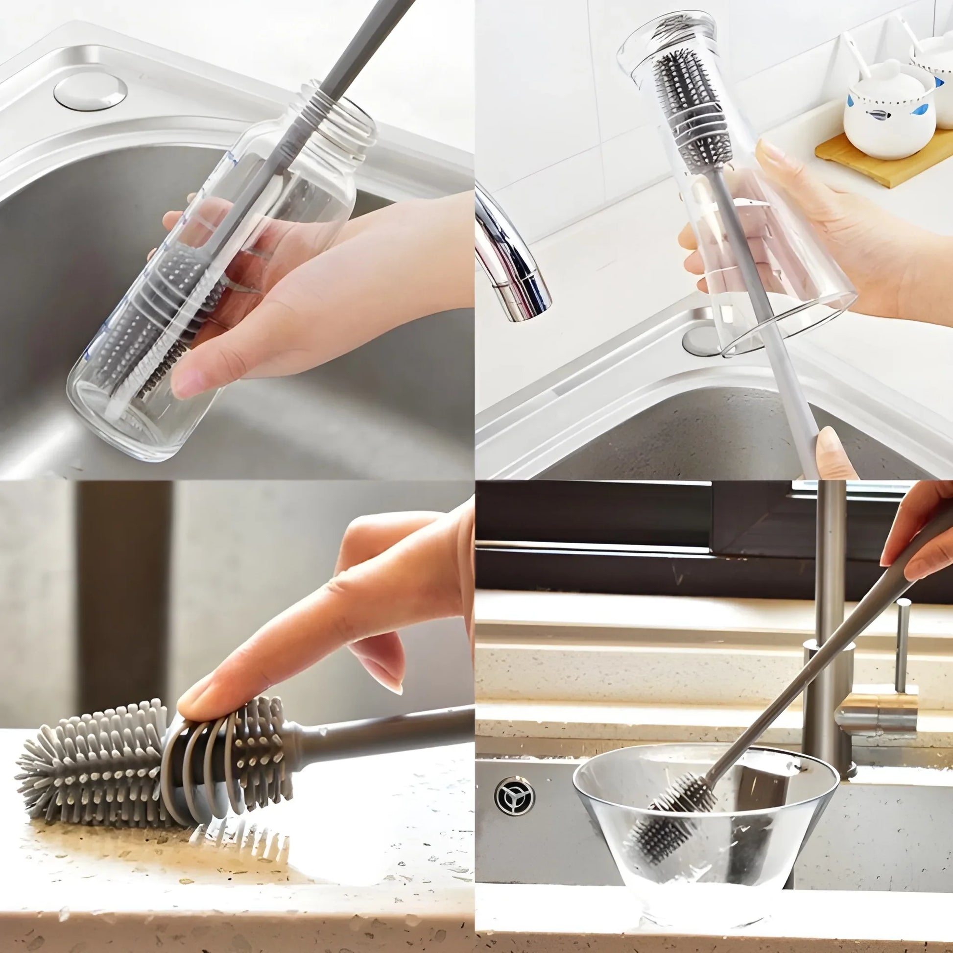 Long Bottle Cleaning Brush - Home Improvement