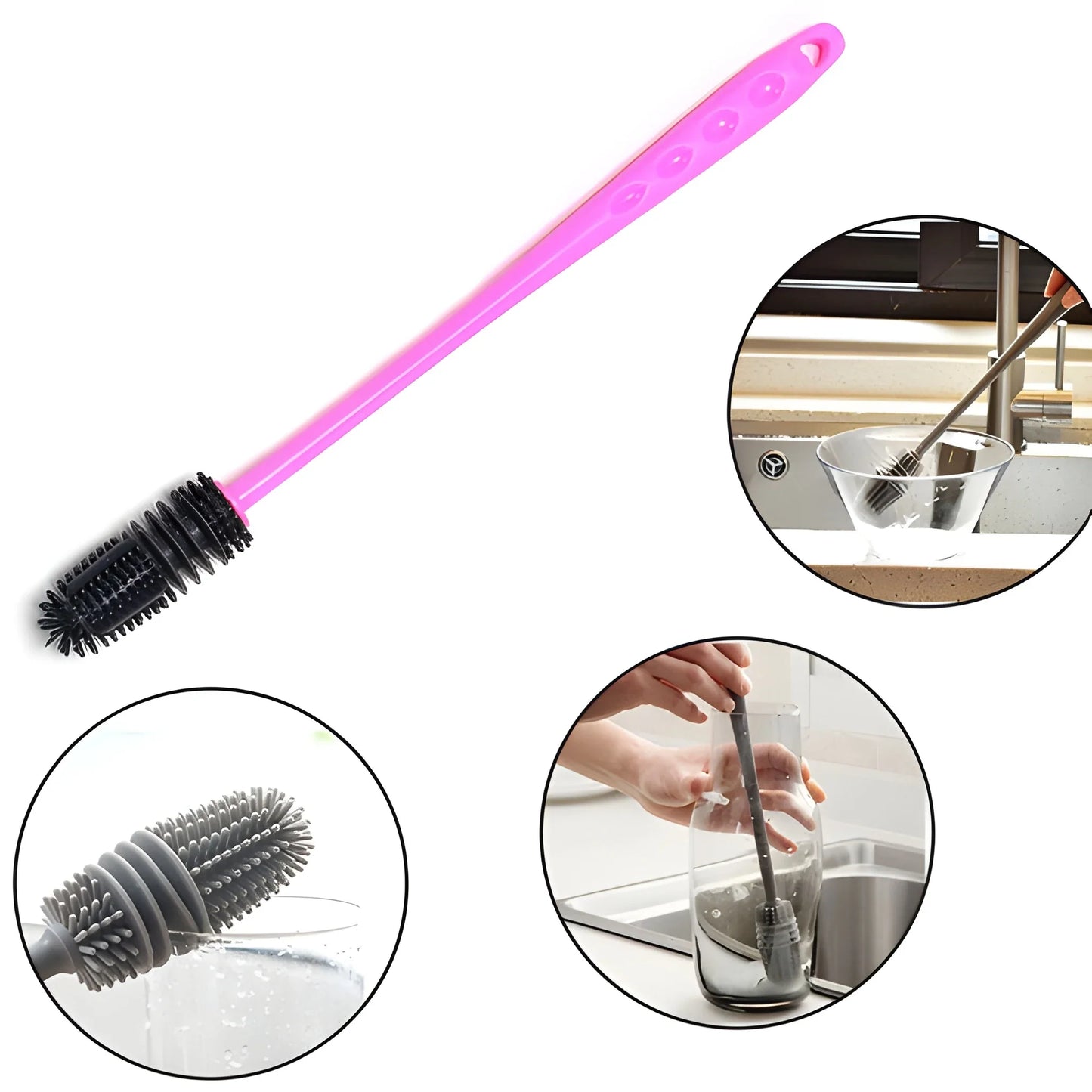Long Bottle Cleaning Brush - Home Improvement
